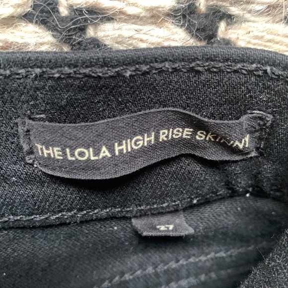 Lola High Rise Skinny Jeans | Aritzia | Black Jeans - Picture 6 of 6